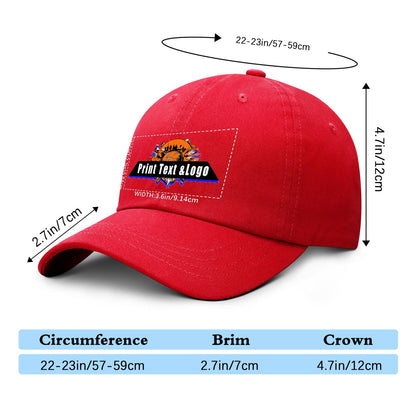 Custom Red Duckbill Mesh Cap Elevate Your Style with Personalized Comfort