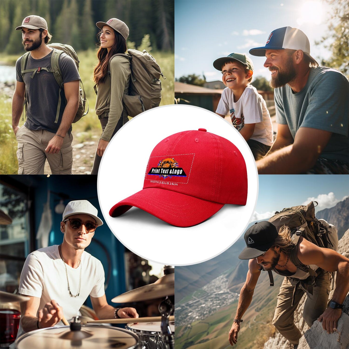 Custom Red Duckbill Mesh Cap Elevate Your Style with Personalized Comfort
