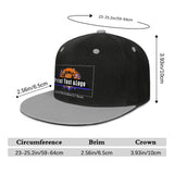 Custom Grey Top Contrast Flat Brim Cap Personalize Your Style