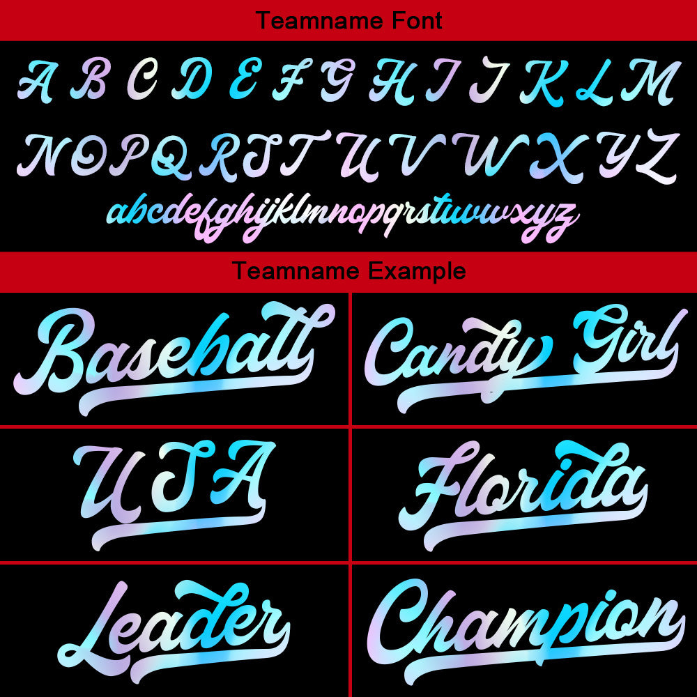 Custom Stripe-Black Red Baseball Jersey Stitched Design Personalized Hip Hop Baseball Shirts