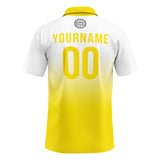 Custom Yellow Football Polo Shirts  Add Your Unique Logo/Name/Number