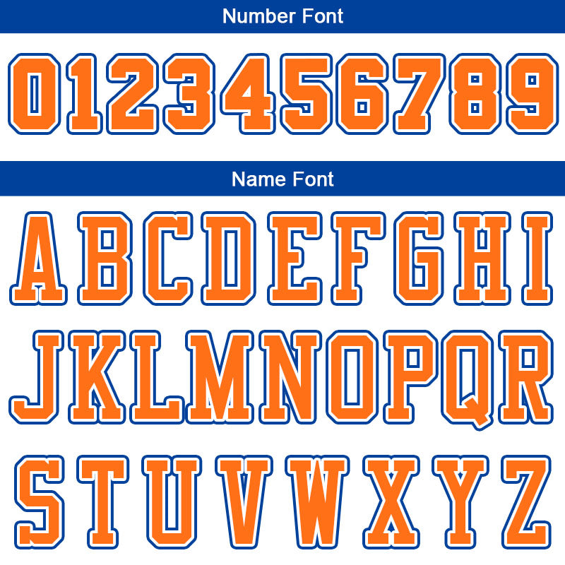 Custom Stitched Basketball Jersey for Men, Women And Kids White-Orange-Royal