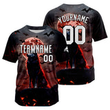 Custom Blood Moon Wolf Baseball Uniforms High-Quality for Adult Kids Optimized for Performance