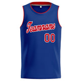 Custom Stitched Basketball Jersey for Men, Women And Kids Royal-Red-White