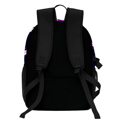 Custom Black Basketball Soccer Backpack Personalized Player Names - Numbers & Team Logo #150-BP-0914-0002