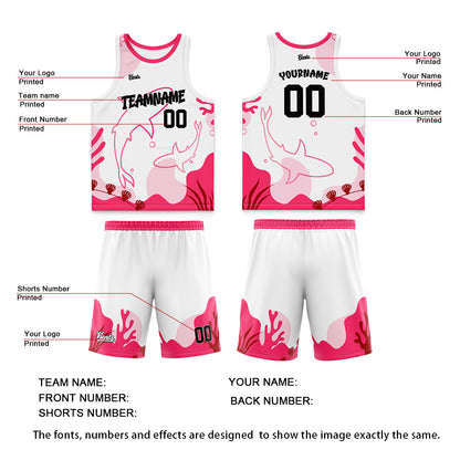 Custom Red Blue Wide Shoulder Basketball Jersey, Breathable Mesh Team Uniform for Adult & Yout