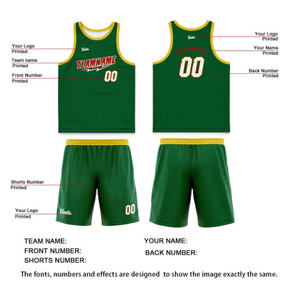 Custom Deep Blue Green Wide Shoulder Basketball Jersey, Breathable Mesh Team Uniform for Adult & Yout
