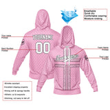 Custom Pink Hoodie Sweatshirt Set for Men Women Youth Tops and Pants Set Tracksuit