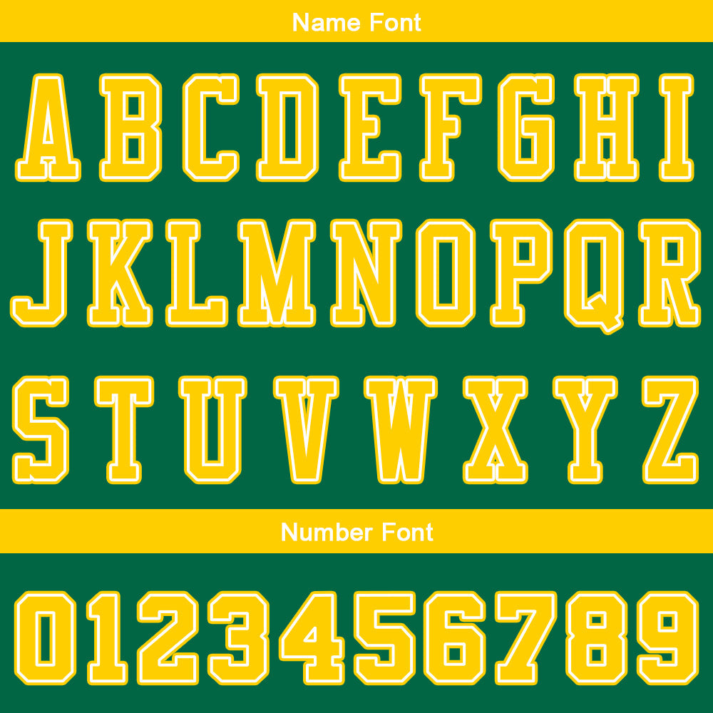 Custom Gradient Yellow Green Reversible Basketball Suit for Adults and Kids Personalized Jersey