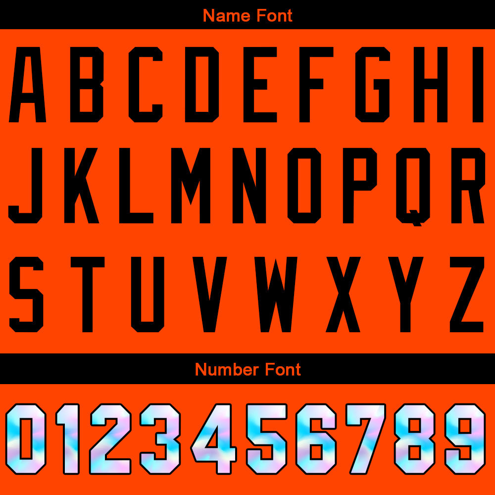 Custom Orange Baseball Jersey Stitched Design Personalized Hip Hop Baseball Shirts