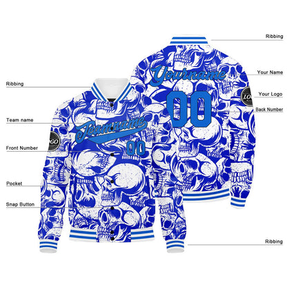Custom dark blue Varsity Jacket for Men Women and Youth with Personalized Letterman Jacket