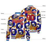 Custom Blue Red Varsity Jacket for Men Women and Youth with Personalized Letterman Jacket