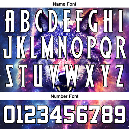 Custom Starry Wolf Baseball Uniforms High-Quality for Adult Kids Optimized for Performance