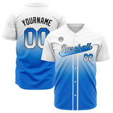 Custom Gradient Baseball Jerseys Personalized Name Number Logo