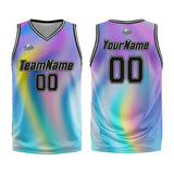 Custom Basketball Jersey Uniform Suit Printed Your Logo Name Number Aurora