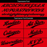 Custom Red Hoodie Sweatshirt Set for Men Women Youth Tops and Pants Set Tracksuit