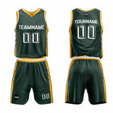 Custom Olive Green Basketball Jersey Uniform Suit Printed Your Logo Name Number