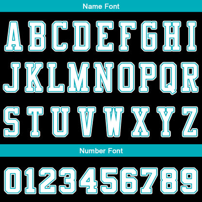 Custom Gradient Teal Reversible Basketball Suit for Adults and Kids Personalized Jersey