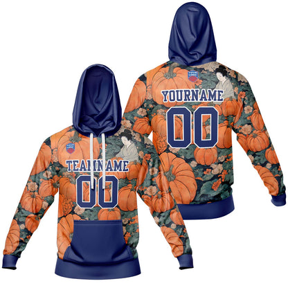 Custom Gradient Hoodie For Man Woman Girl Boy Print Your Logo Name Number