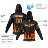 Custom Black Gold Sports hoodie Sweatshirt Set for Men Women Youth Tops and Pants Set Tracksuit