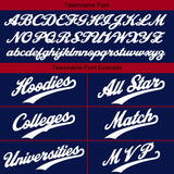 Custom Navy White Hoodie Sweatshirt Set for Men Women Youth Tops and Pants Set Tracksuit