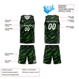 Custom Reversible Basketball Suit for Adults and Kids Personalized Jersey Damage-Green