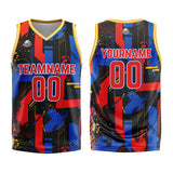 Custom Red Royal Basketball Jersey Uniform Suit Printed Your Logo Name Number