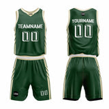 Custom Forest Green Basketball Jersey Uniform Suit Printed Your Logo Name Number