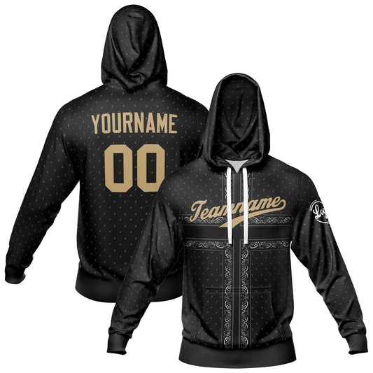 Custom Black  Sports hoodie Sweatshirt Set for Men Women Youth Tops and Pants Set Tracksuit