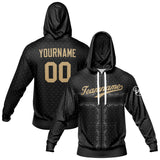 Custom Black  Sports hoodie Sweatshirt Set for Men Women Youth Tops and Pants Set Tracksuit