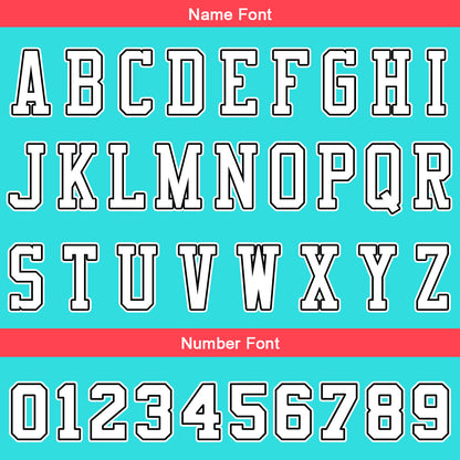 Custom Gradient Teal Light Red Reversible Basketball Suit for Adults and Kids Personalized Jersey