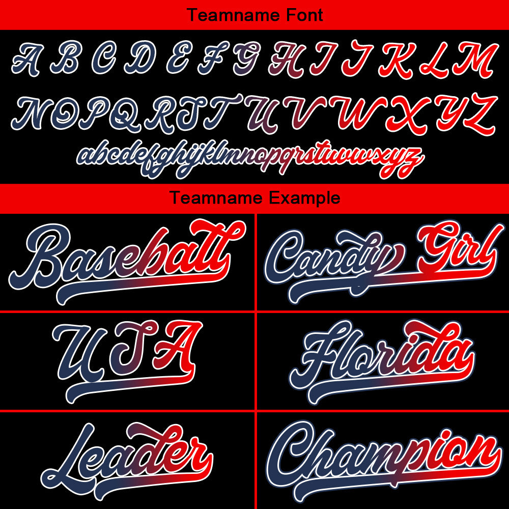 Custom Black Baseball Jersey Stitched Design Personalized Hip Hop Baseball Shirts