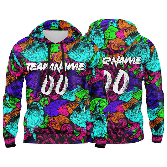 Custom Sweatshirt Hoodie For Man Woman Girl Boy Print Your Logo Name Number Teal&Rose