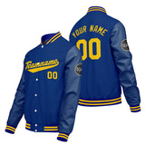 Custom Blue Varsity Jackets for Men Women Youth Personalized Letterman Jackets