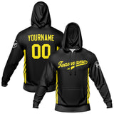 Custom Black  Sports hoodie Sweatshirt Set for Men Women Youth Tops and Pants Set Tracksuit