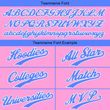 Custom Pink Light Blue Hoodie Sweatshirt Set for Men Women Youth Tops and Pants Set Tracksuit