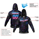 Custom Black Blue Sports hoodie Sweatshirt Set for Men Women Youth Tops and Pants Set Tracksuit