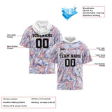 Custom White Short Sleeve Hoodies for Men Women Shirts with Hoods Printed Name Logo