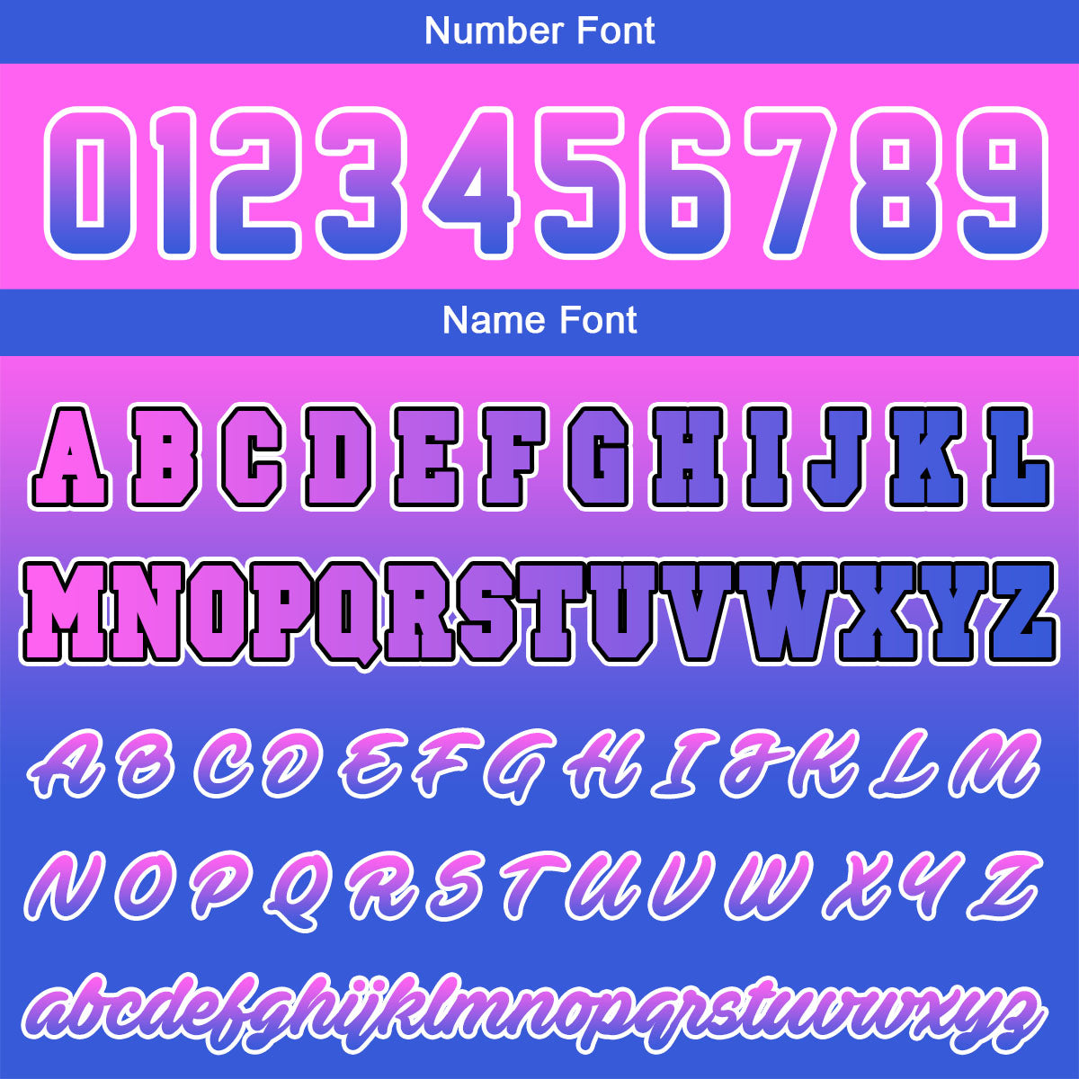 Custom Gradient Varsity Jacket Letterman jacket for Men, Women and Youth Pink Blue