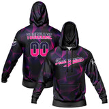 Custom Black Rose Red Sports hoodie Sweatshirt Set for Men Women Youth Tops and Pants Set Tracksuit