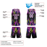 Custom Black Pink Basketball Jersey Uniform Suit Printed Your Logo Name Number