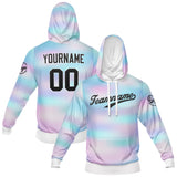 Custom Light Purple Hoodie Sweatshirt Set for Men Women Youth Tops and Pants Set Tracksuit