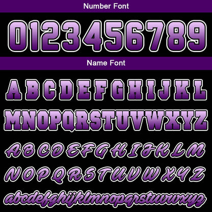Custom Purple Black  Sweatshirt Hoodie For Men Women Girl Boy Print Your Logo Name Number
