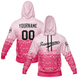 Custom Pink Hoodie Sweatshirt Set for Men Women Youth Tops and Pants Set Tracksuit