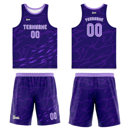 Custom Yellow Black Purple Wide Shoulder Basketball Jersey, Breathable Mesh Team Uniform for Adult & Yout