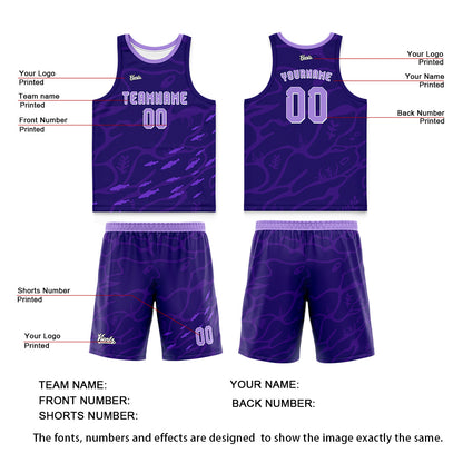 Custom Yellow Black Purple Wide Shoulder Basketball Jersey, Breathable Mesh Team Uniform for Adult & Yout