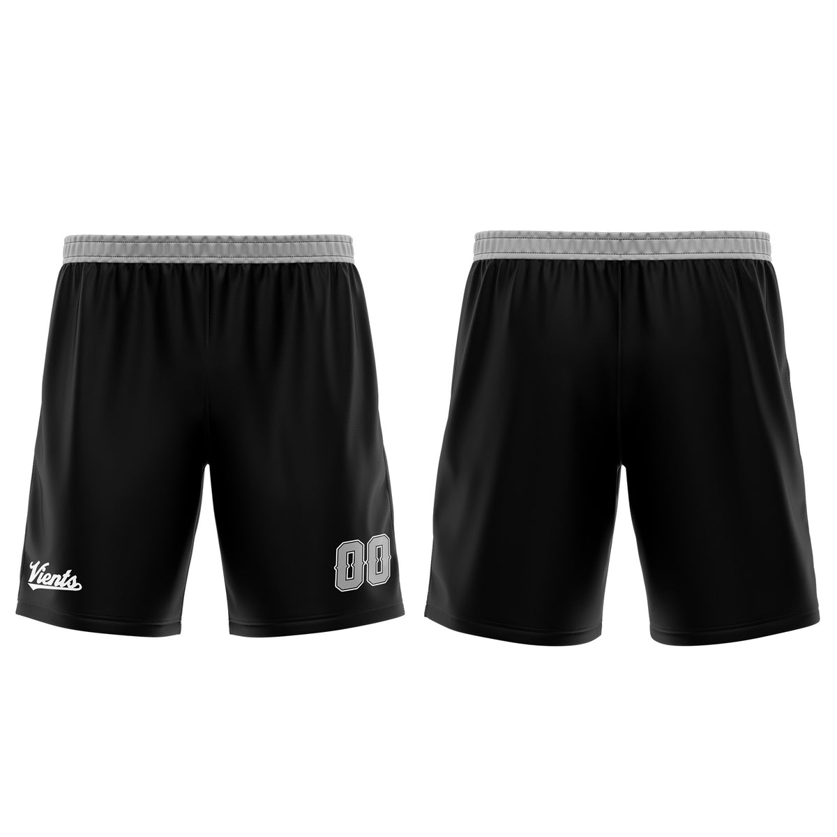 Custom Black Gray Thin Strap Basketball Jersey - Breathable Mesh Training Uniform for Adults & Youth