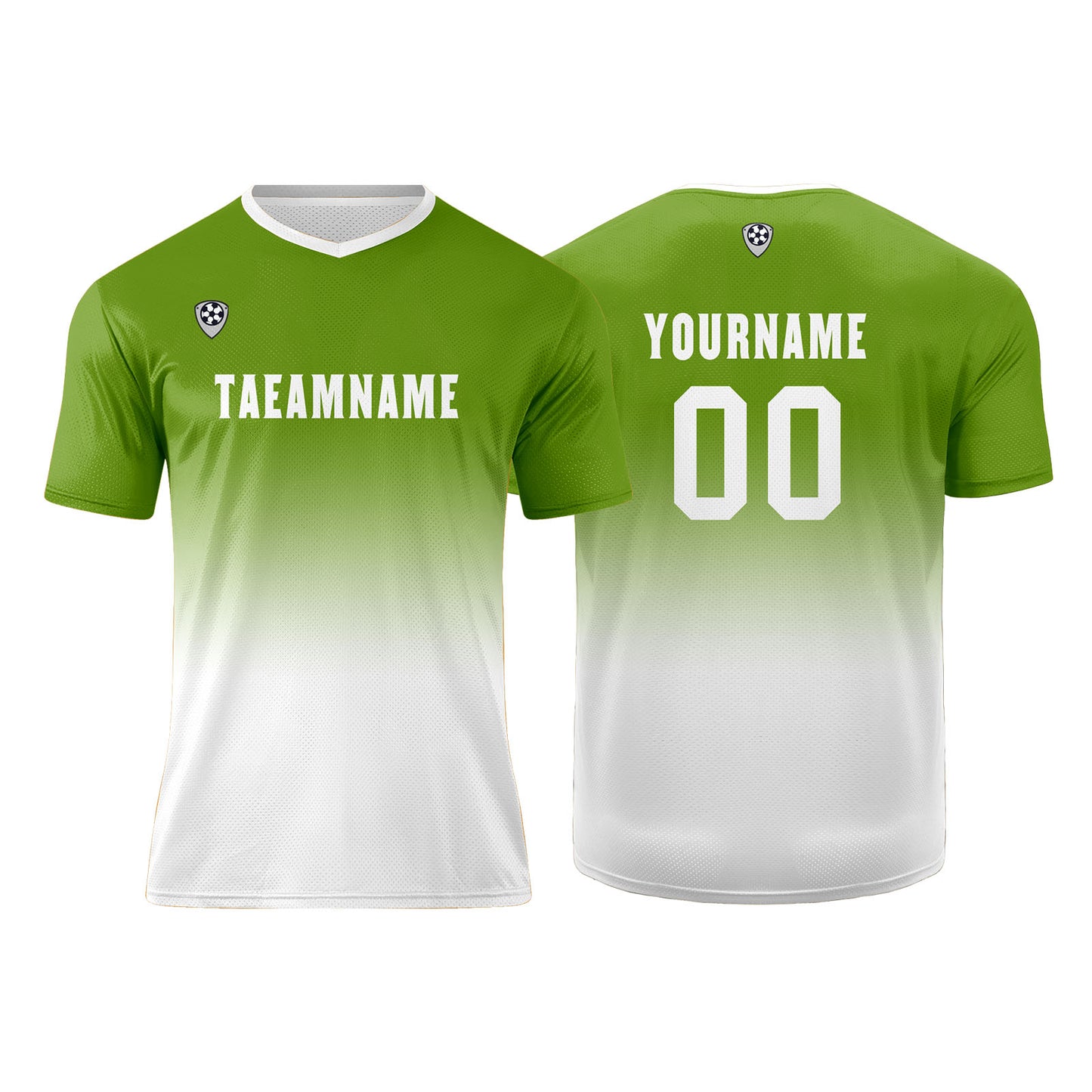 Custom Olive Green White Uniform Jersey Kids Adults Personalized Set Jersey Shirt
