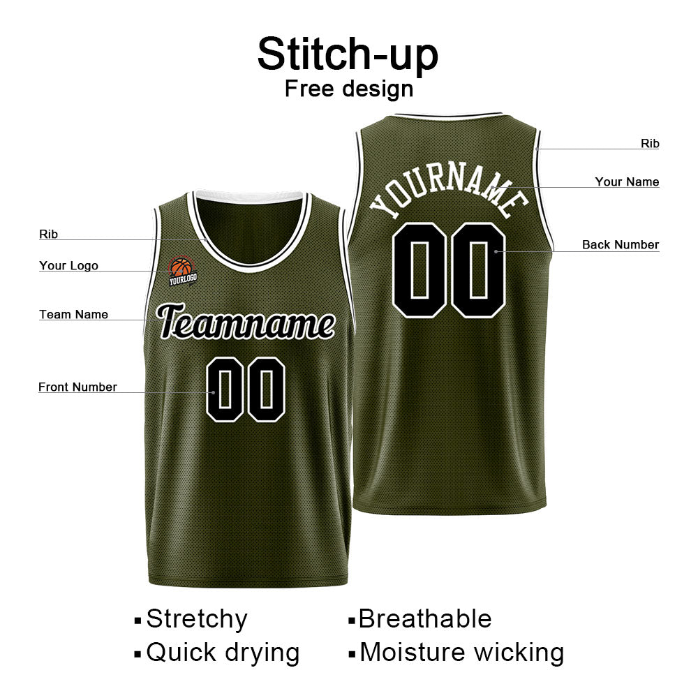 Custom Basketball Jersey for Men &Women & Kid, Athletic Uniform Personalized Stitched Team Name Number Logo