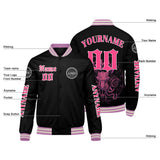 Custom Pink Varsity Jackets for Men Women Youth Personalized Letterman Jackets